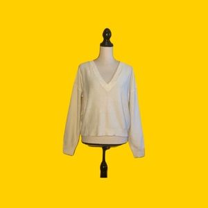 BRAVE SOUL London v-neck long sleeve crop sweater